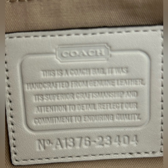 COACH Penelope Perforated Smooth Leather Crossbody Bag - Picture 15 of 15